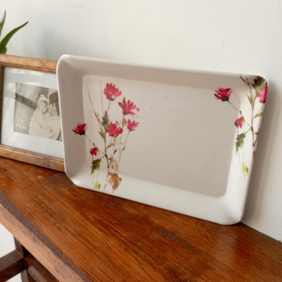 Home Centre Floral Serving Tray - Picture 7 of 10